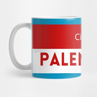 The City of Palembang in Indonesia Flag Mug